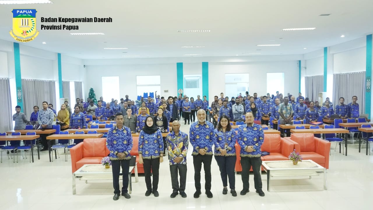Sosialisasi Aplikasi IDIS ASN dan Monev SKP Tingkatkan Kinerja ASN dilingkungan Pemerintah Provinsi Papua