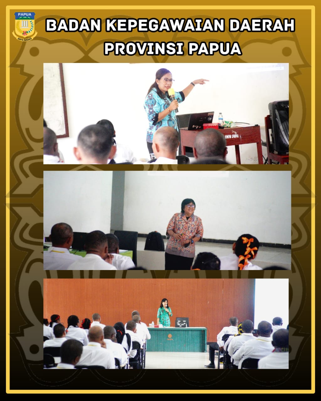 TIGA PENGAJAR BKD PROVINSI PAPUA IKUT ANDIL DALAM DIKLAT PRAJABATAN TENAGA HONORER KATEGORI 2 (K2) PEMERINTAH KOTA JAYAPURA TAHUN 2025