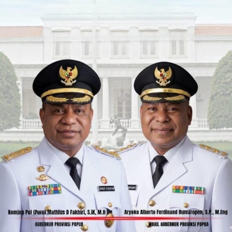 Gubernur Papua & Wakil Gubernur Papua